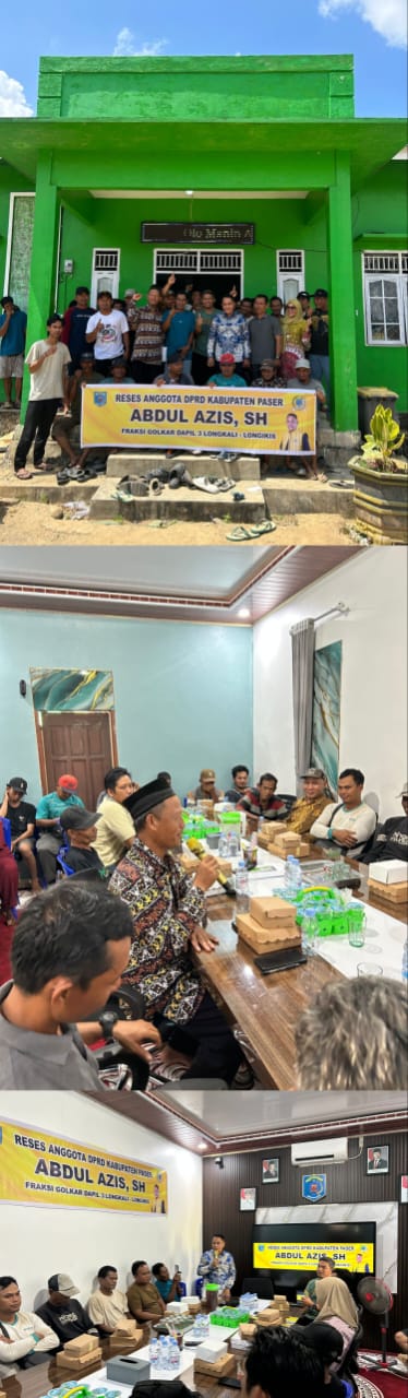 Abdul Aziz Gelar Reses Serap Aspirasi Masyarakat
