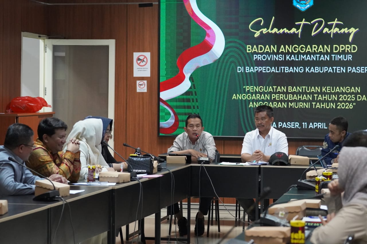 Setwan Dampingi Komisi IV DPRD Kaltim Kunjungi BappedaLitbang