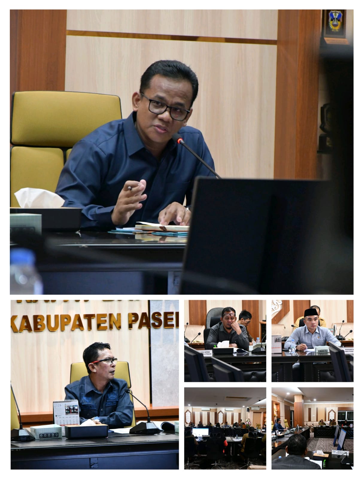 PANSUS I DPRD PASER GELAR RAPAT KERJA
