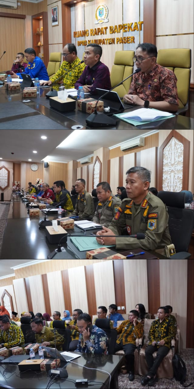 Forum Perangkat Daerah Renstra 2025-2029 Digelar di Bapekat DPRD Paser