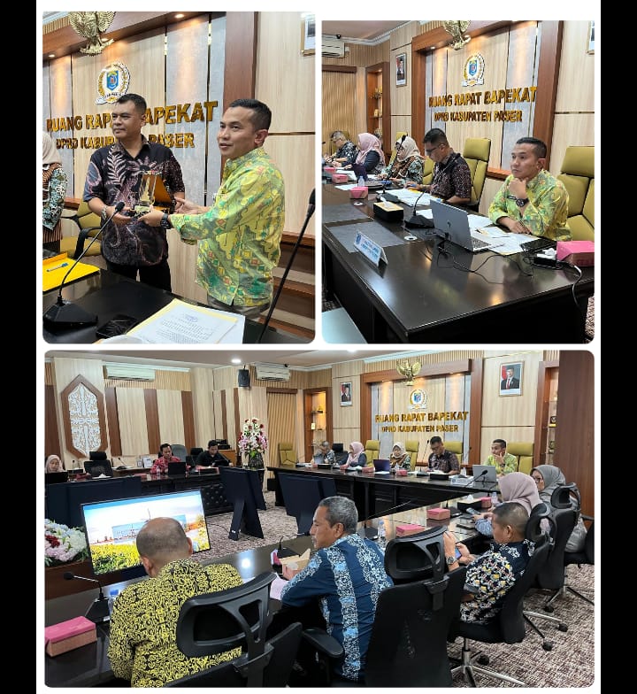 Sekretariat DPRD Paser Rakor Kajian Hukum Penanggulangan Kemiskinan & Kepemudaan
